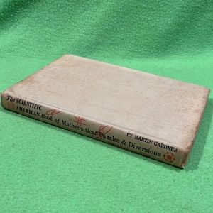 The Scientific American Book Of Mathematical Puzzles & Diversions 1959 HC